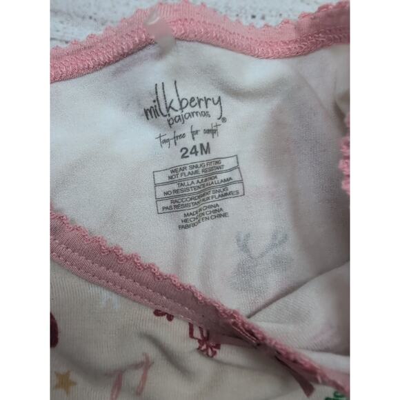 24m Milkberry Holiday Pajamas - Picture 5 of 9